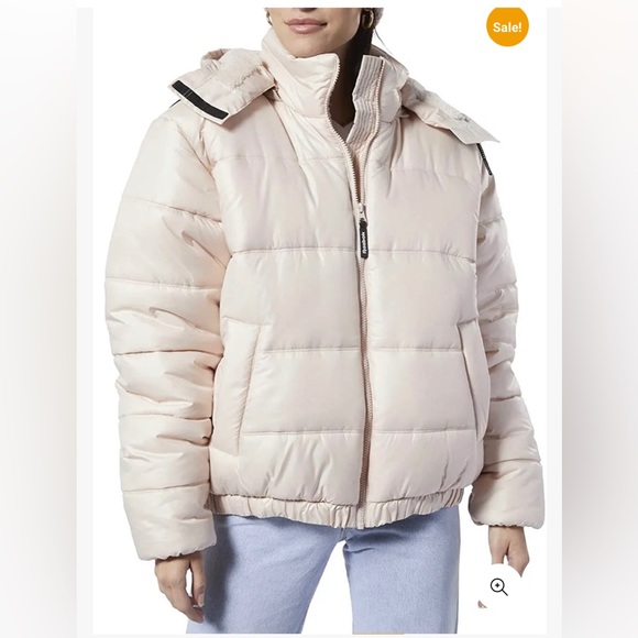 NWT Reebok Womens Classic Padded Jacket Size L - Picture 1 of 5
